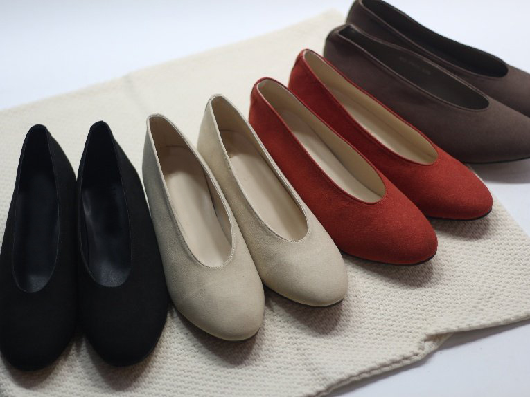 Suede Middle Heel Looper Shoes 5cm Shoes Winter Fl
