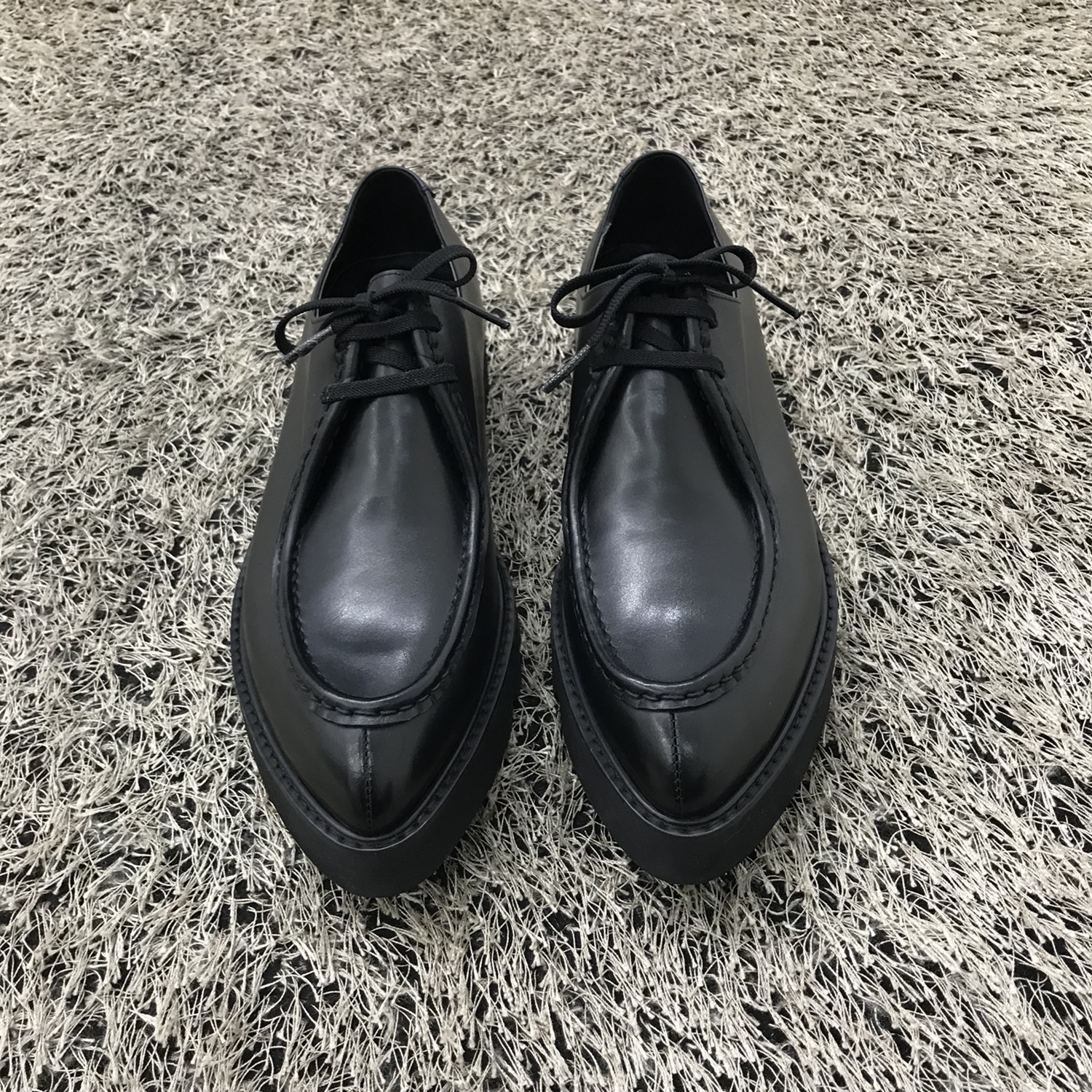 Men's Shark High Heel Shoe Handmade Shoe Heel 5