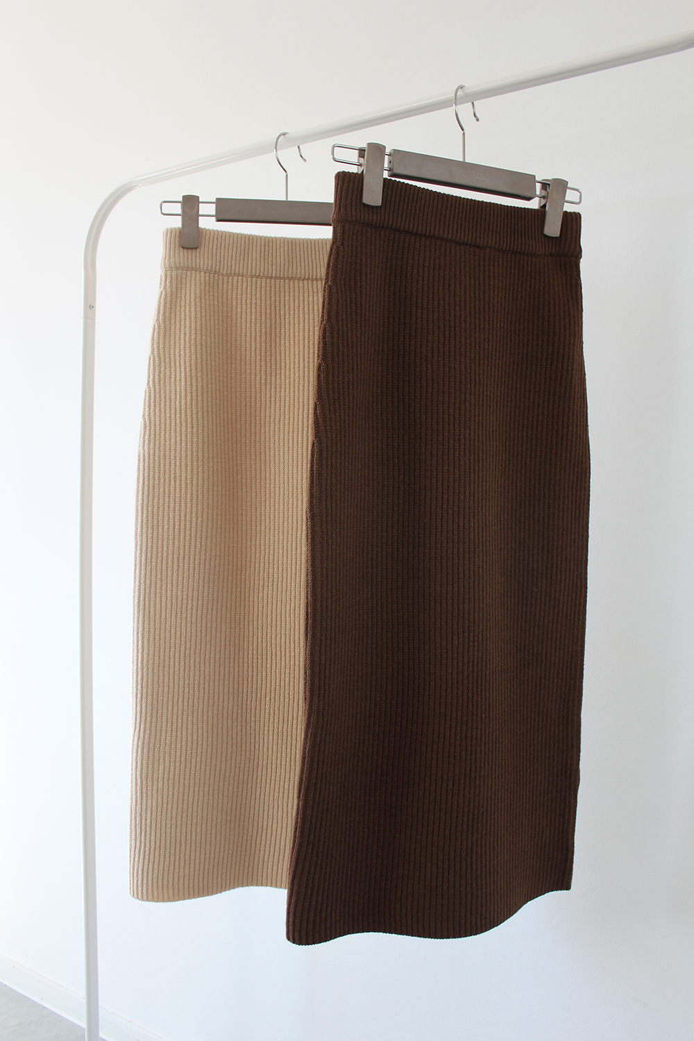 Winter Goliath Knit Long Skirt 3color Coordination