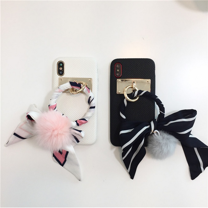 New Delhi iPhone 8 Scarf Case Plus Strap Card Hold