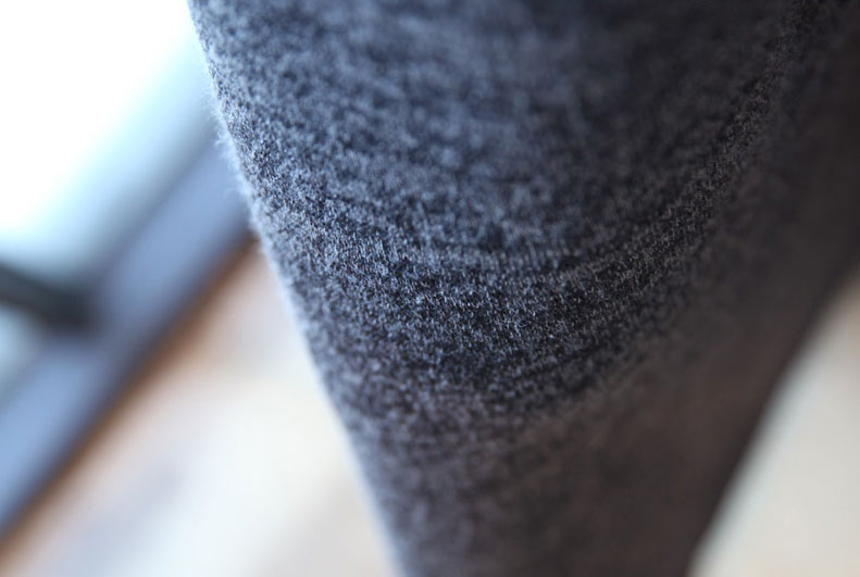 Brushed flared skirt Able banding Basic Basic Long