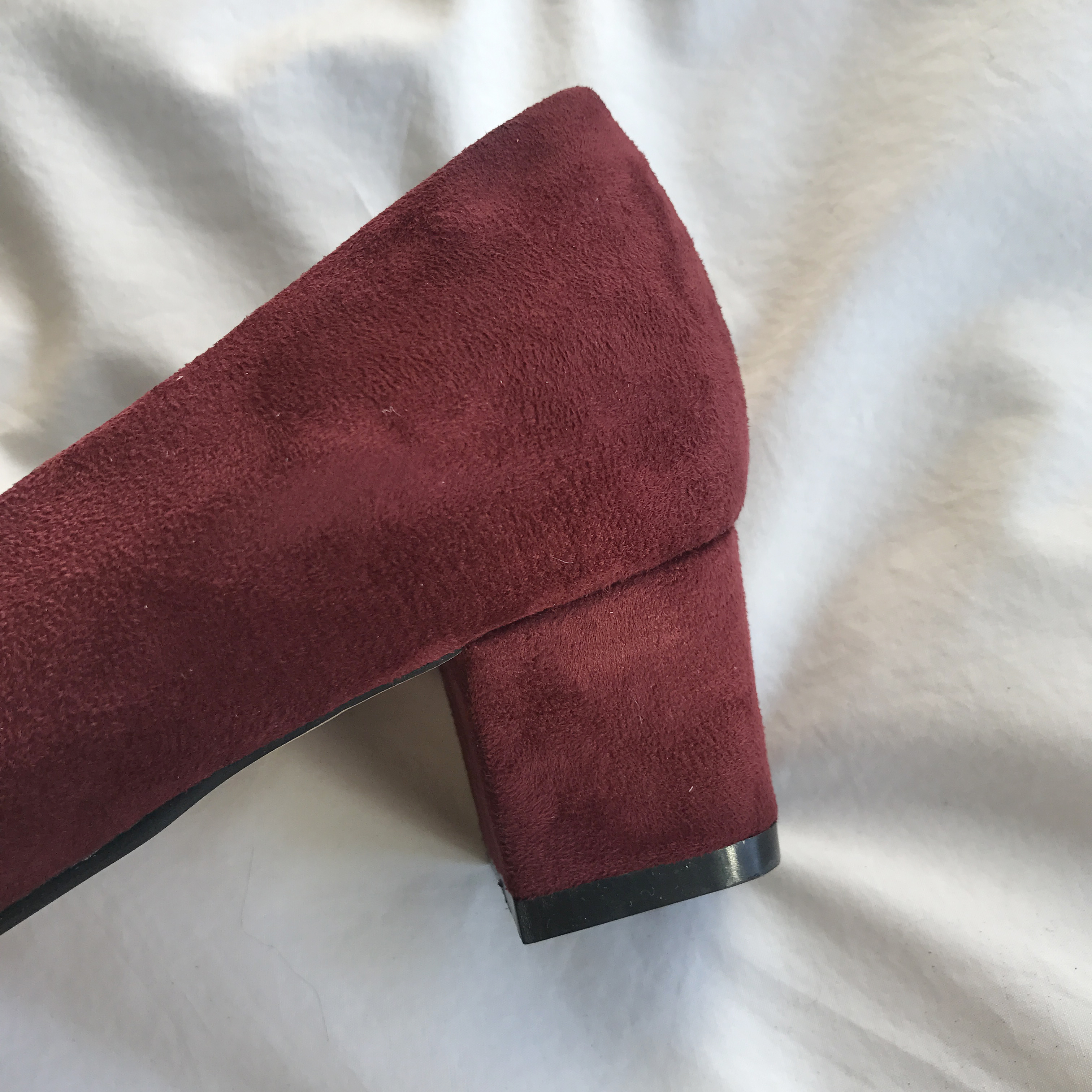 Suede stiletto midsole 5cm black, wine, beige 2017