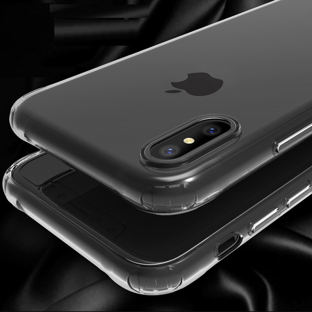 Na Hao Real Slim iPhone X Case Transparent Jelly R