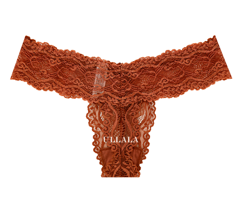 Coral Wedding Sexy Lace C Cup Wong Pong Bra Pantie