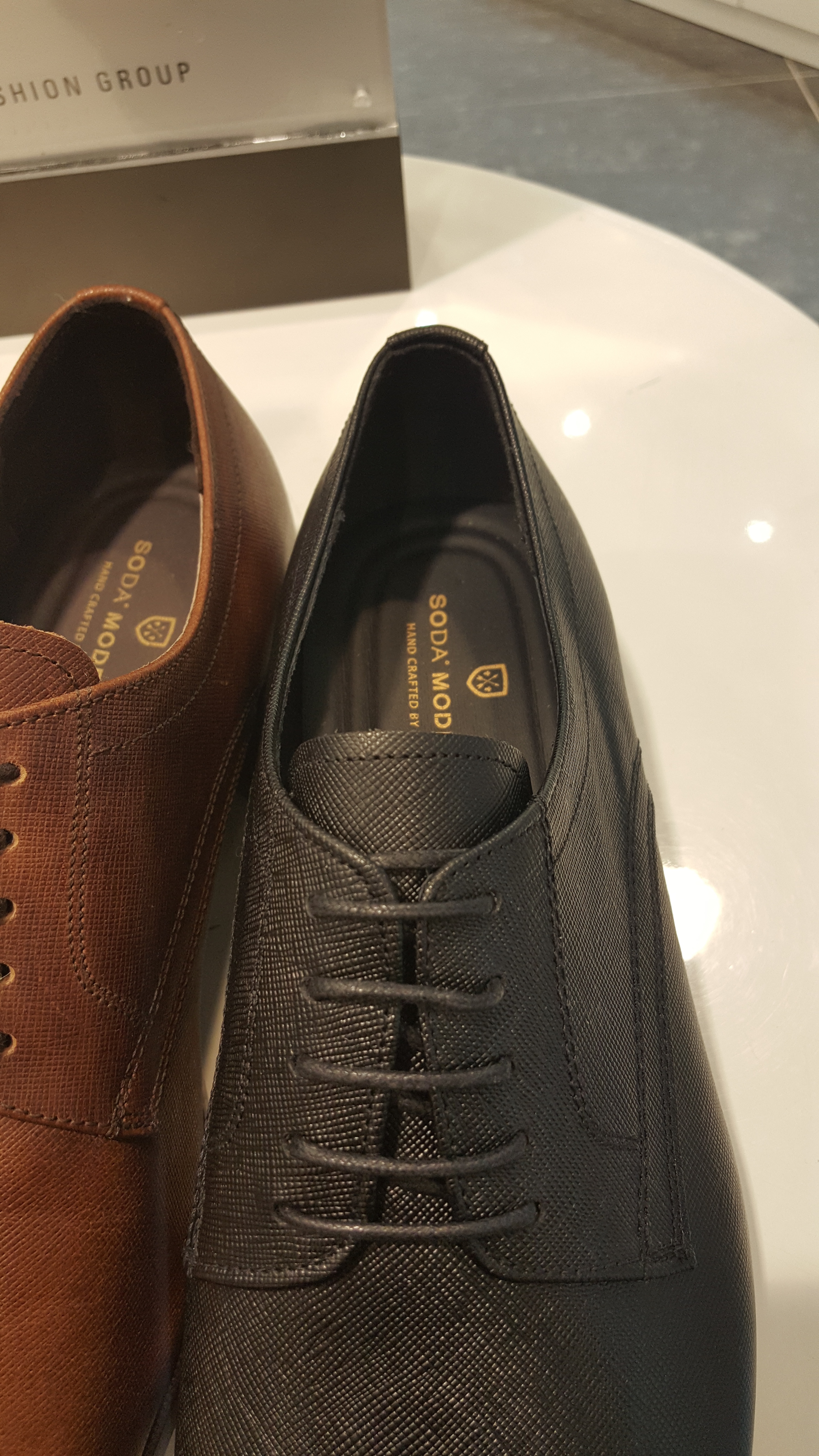 Soda Men's Dress Flower Piano Derby Shoes FMM72