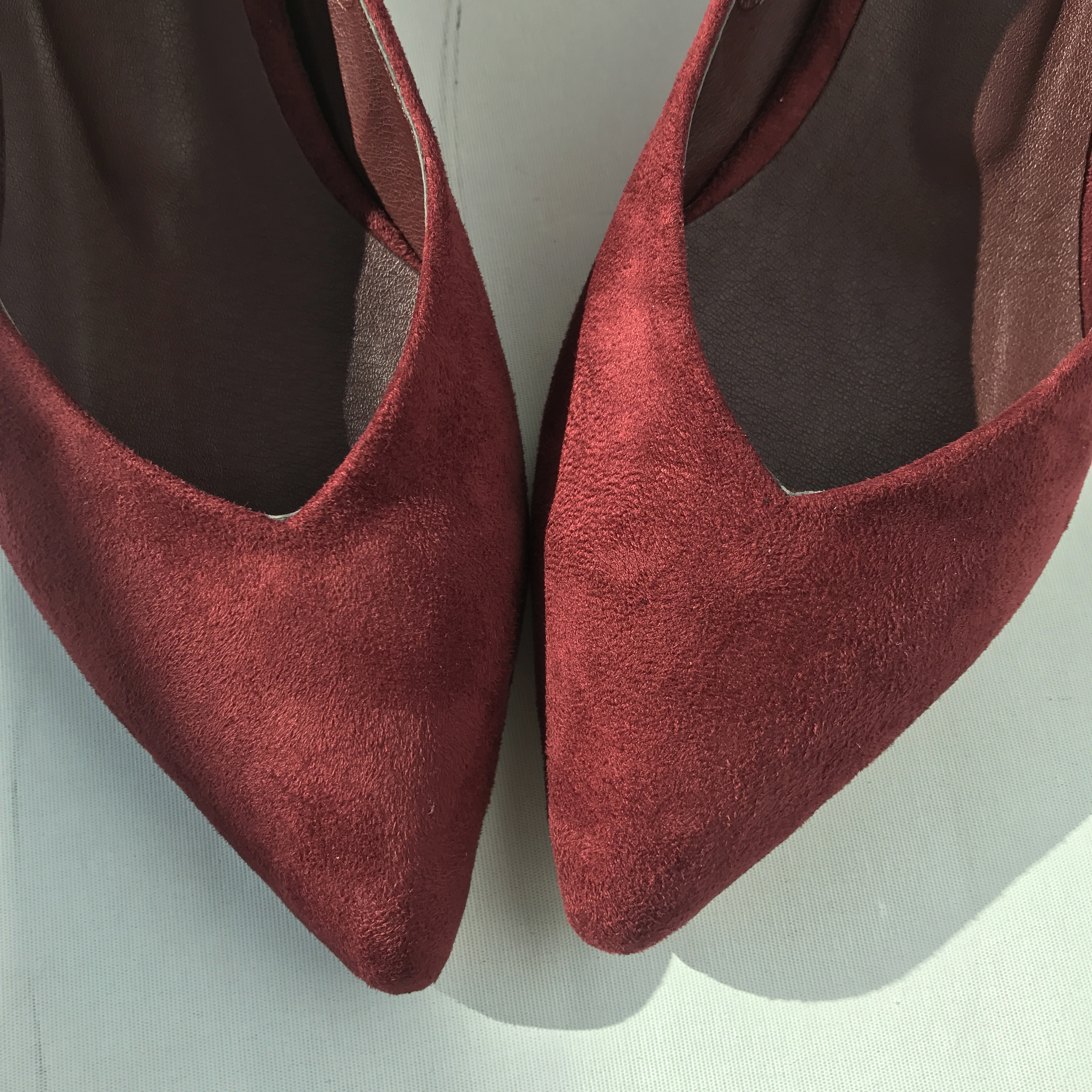 Suede stiletto midsole 5cm black, wine, beige 2017