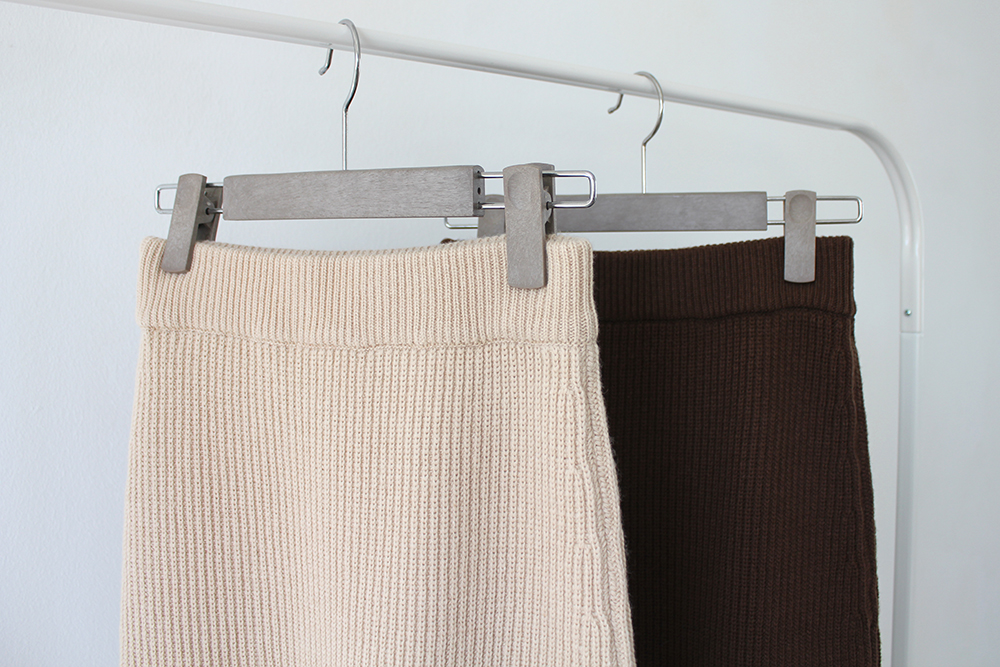 Winter Goliath Knit Long Skirt 3color Coordination