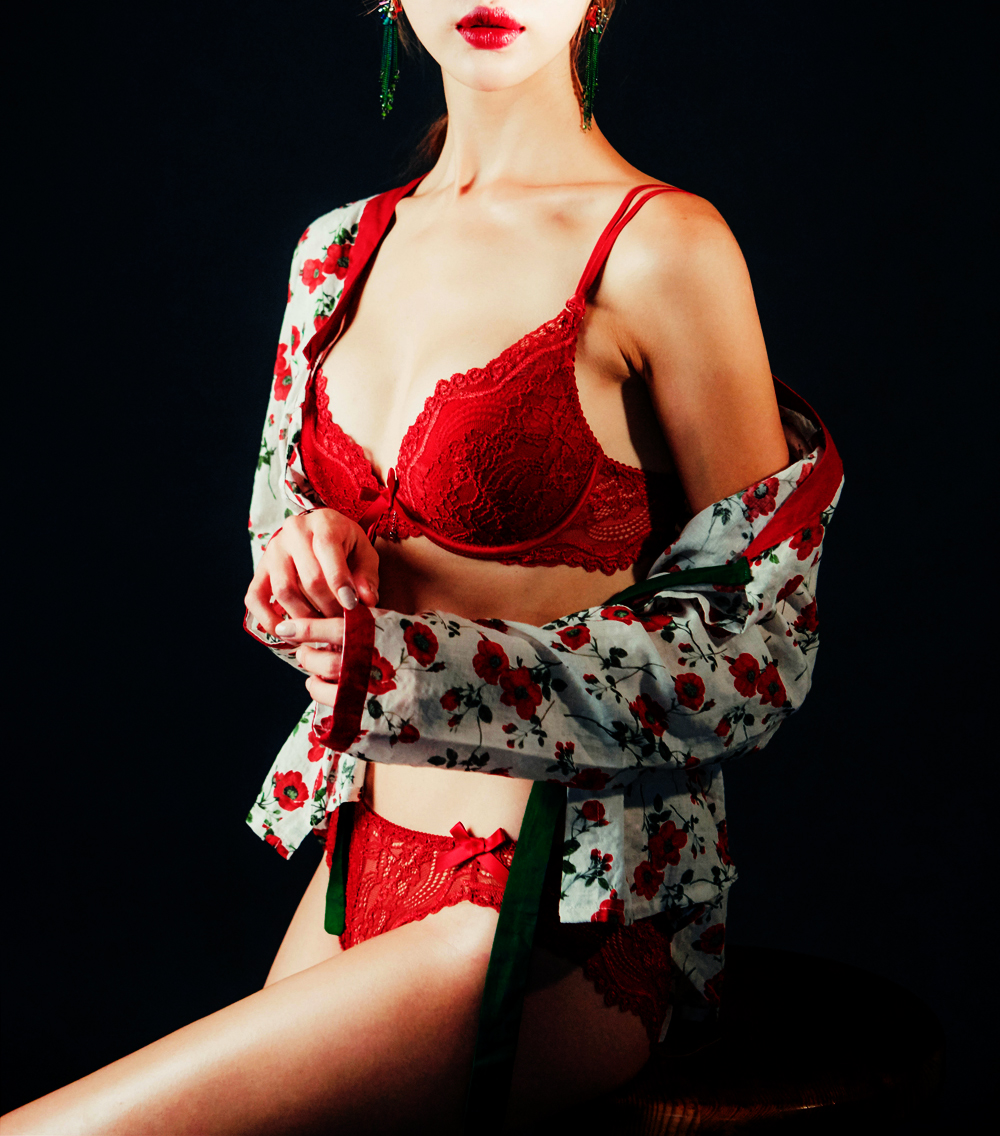 Weddings Wedding Sexy Race C Cup Wong Pong Bra Pan