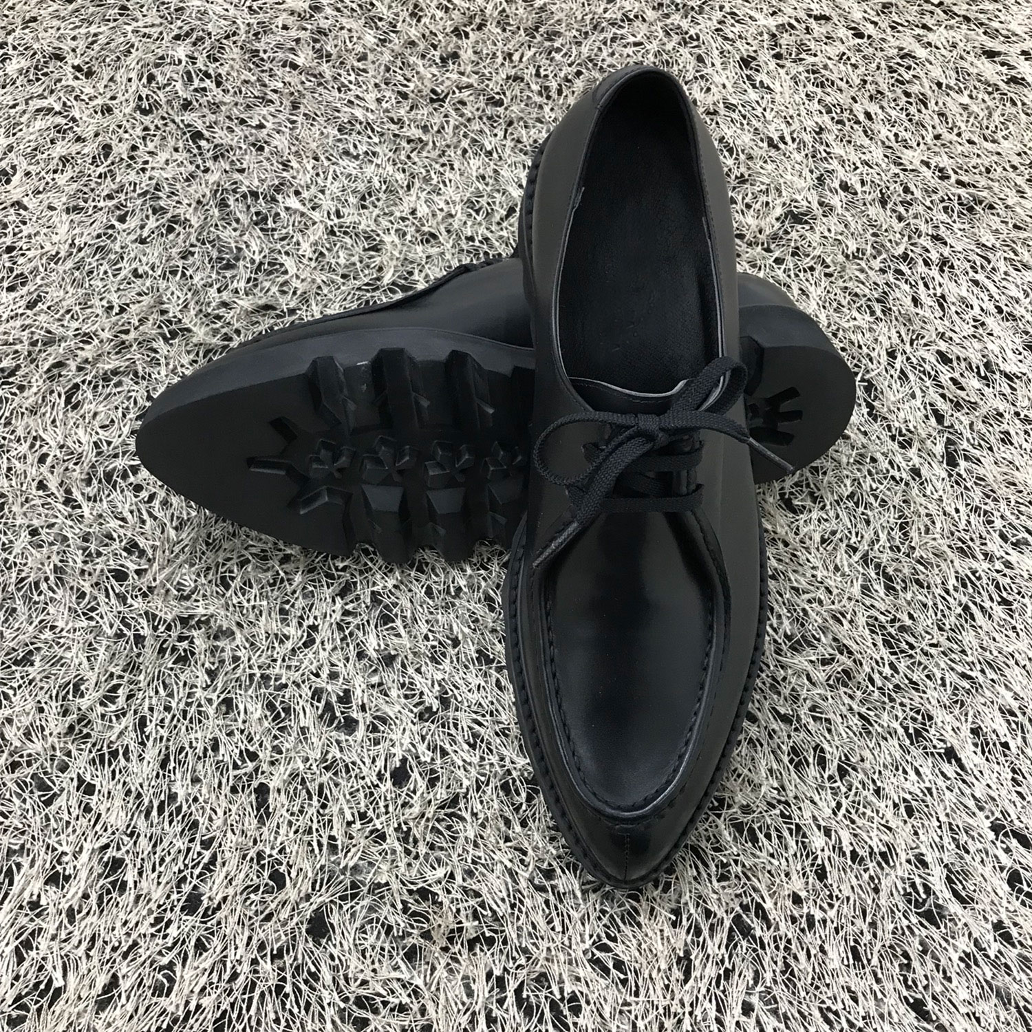 Men's Shark High Heel Shoe Handmade Shoe Heel 5