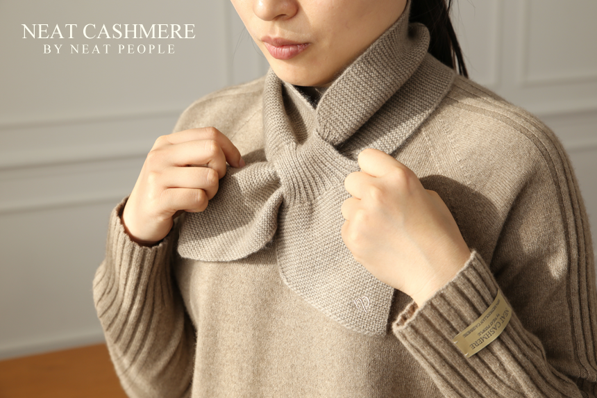 Mongolian Cashmere 100 Petit Shawl Muffler Seoul S