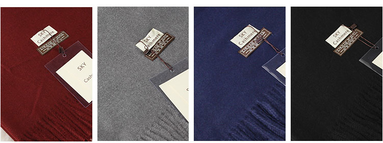 Virgin Wool 100 muffler winter shawl cashmere gift