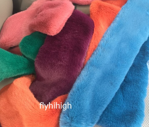 Fake fur eco fur shawl celebrity sponsor fake fur 