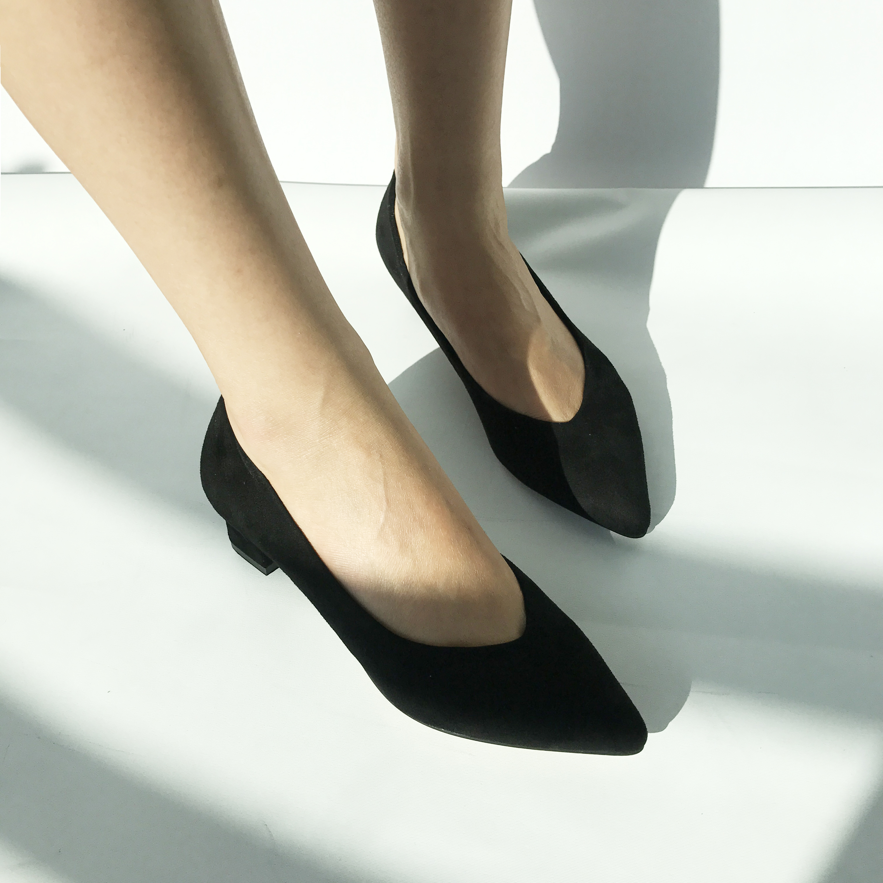 Suede stiletto midsole 5cm black, wine, beige 2017