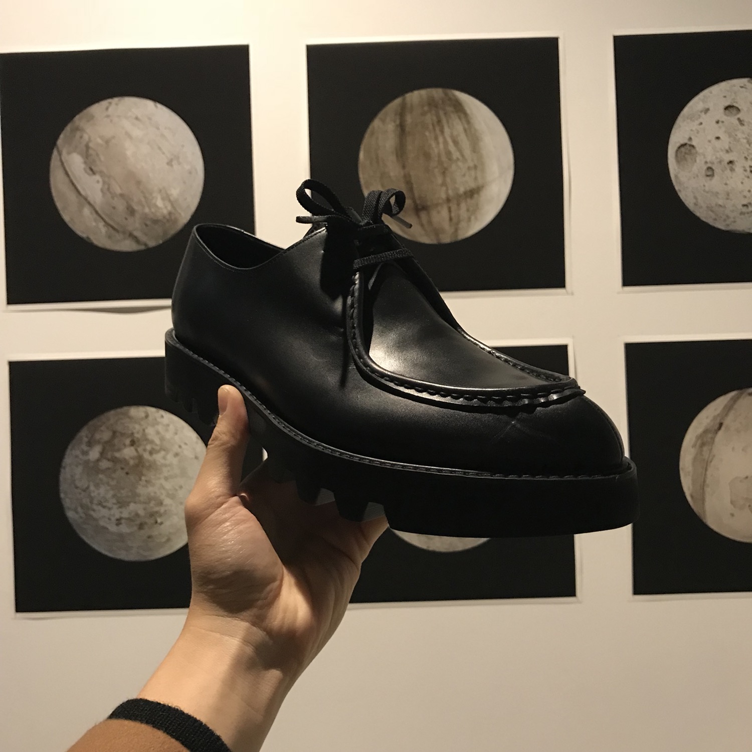 Men's Shark High Heel Shoe Handmade Shoe Heel 5