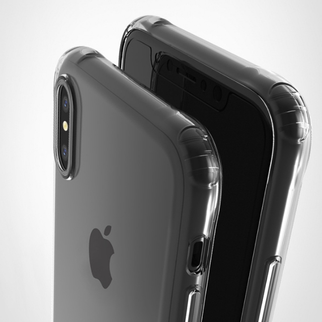 Na Hao Real Slim iPhone X Case Transparent Jelly R