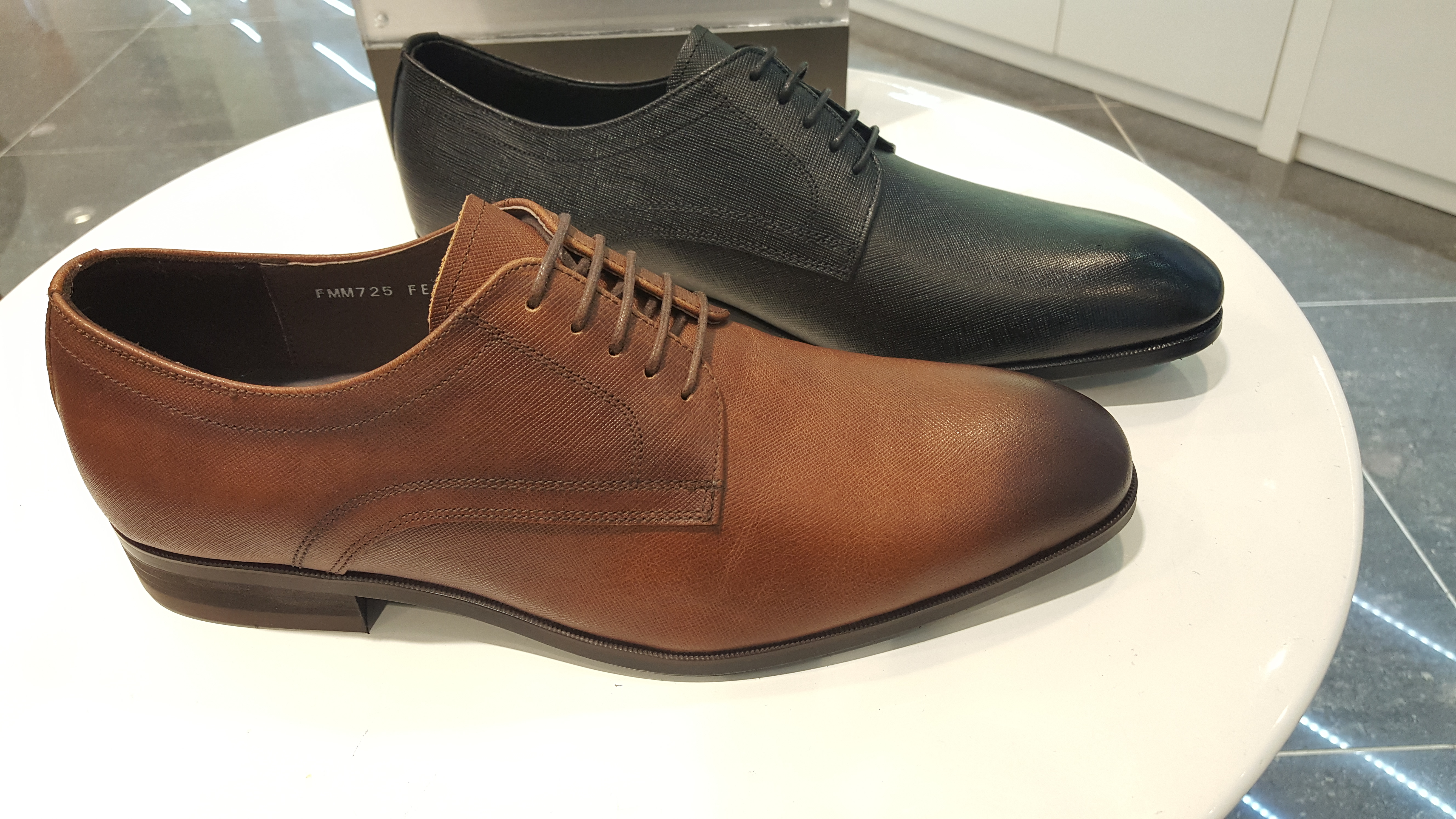 Soda Men's Dress Flower Piano Derby Shoes FMM72