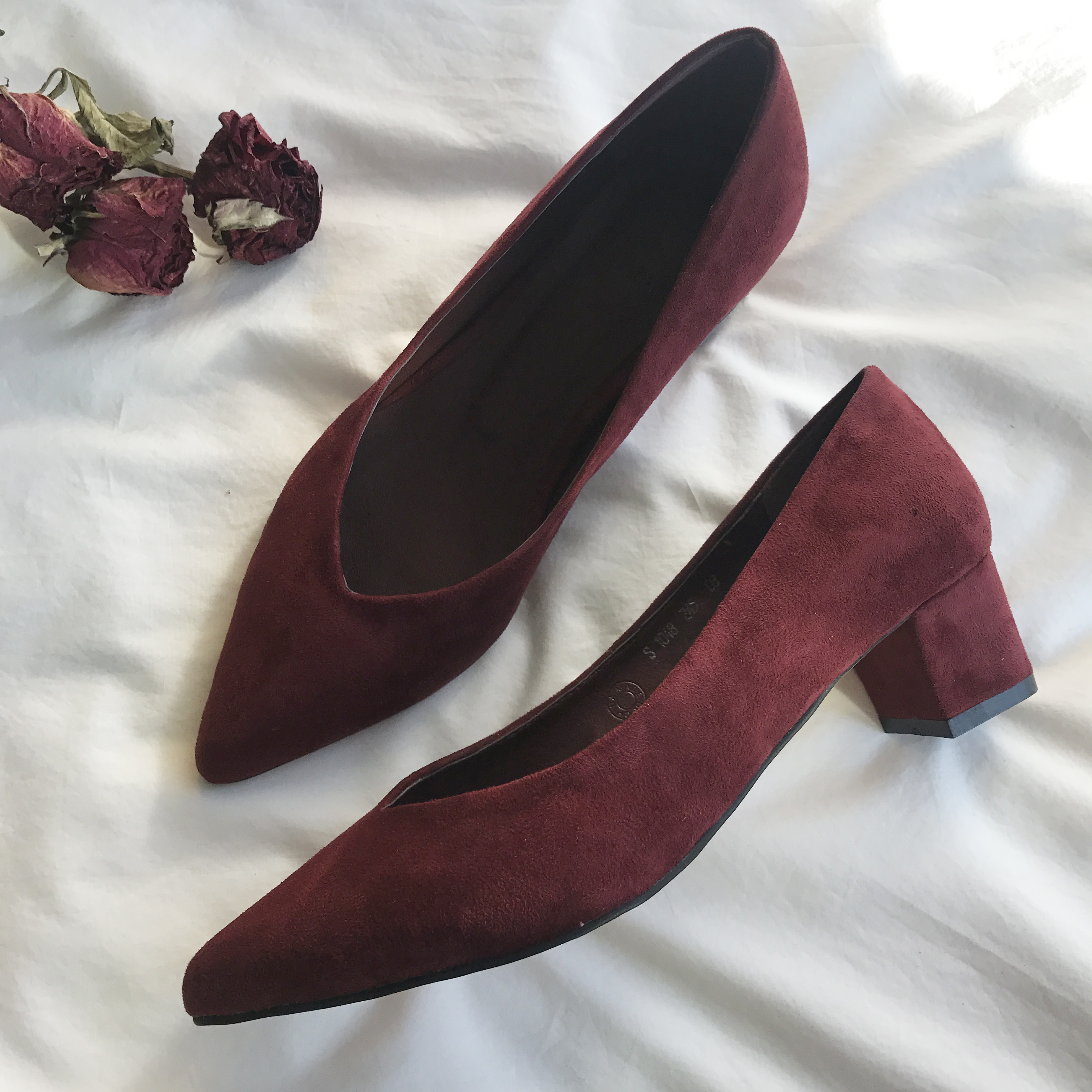 Suede stiletto midsole 5cm black, wine, beige 2017