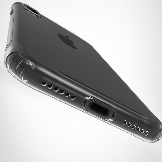 Na Hao Real Slim iPhone X Case Transparent Jelly R