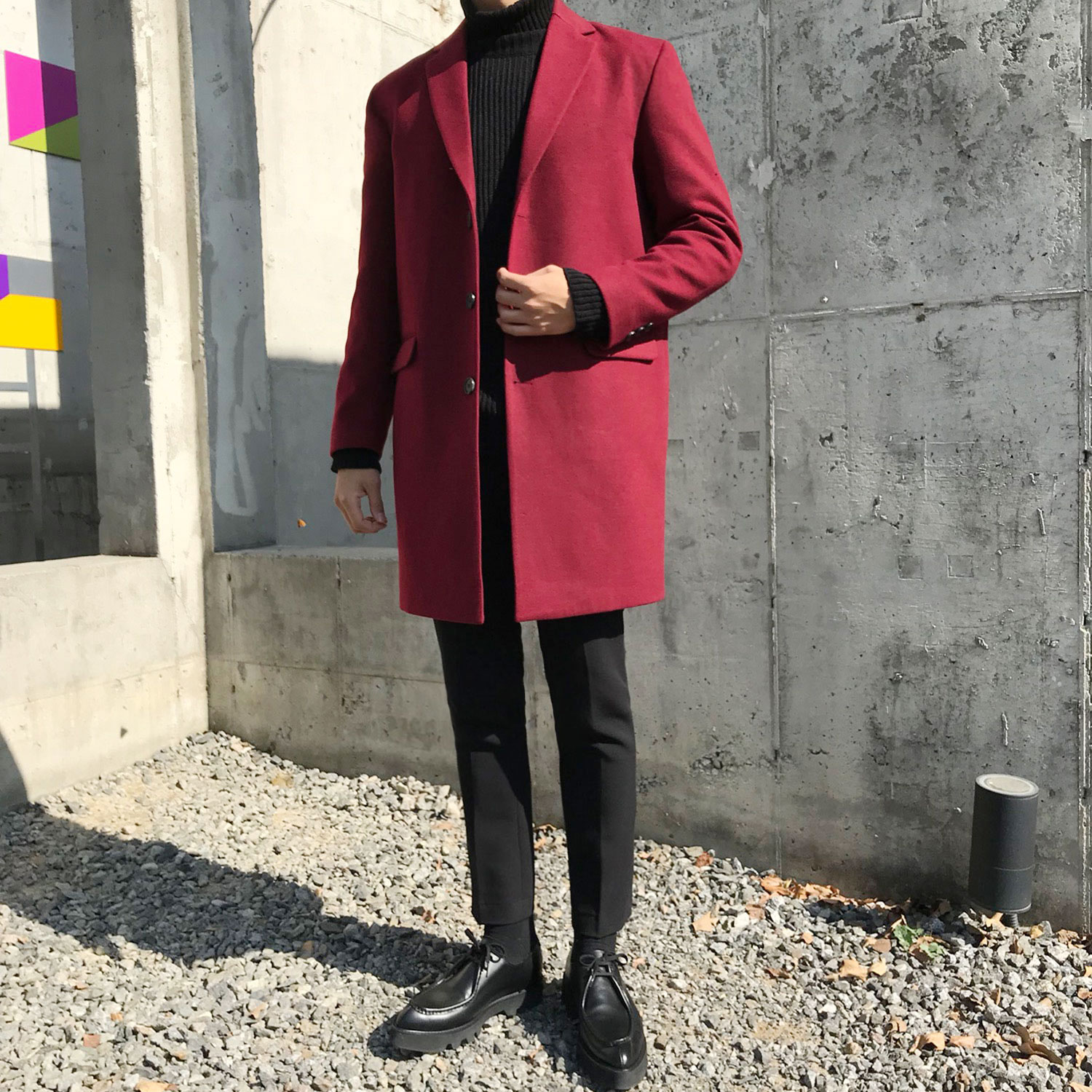 Men's Shark High Heel Shoe Handmade Shoe Heel 5