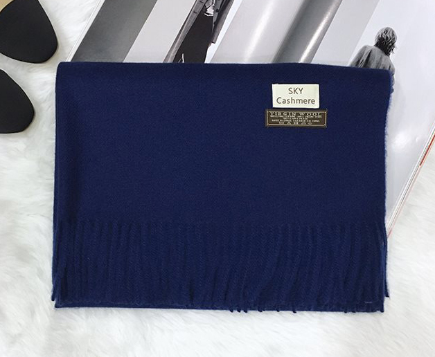 Virgin Wool 100 muffler winter shawl cashmere gift