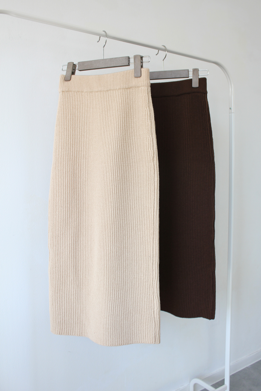 Winter Goliath Knit Long Skirt 3color Coordination