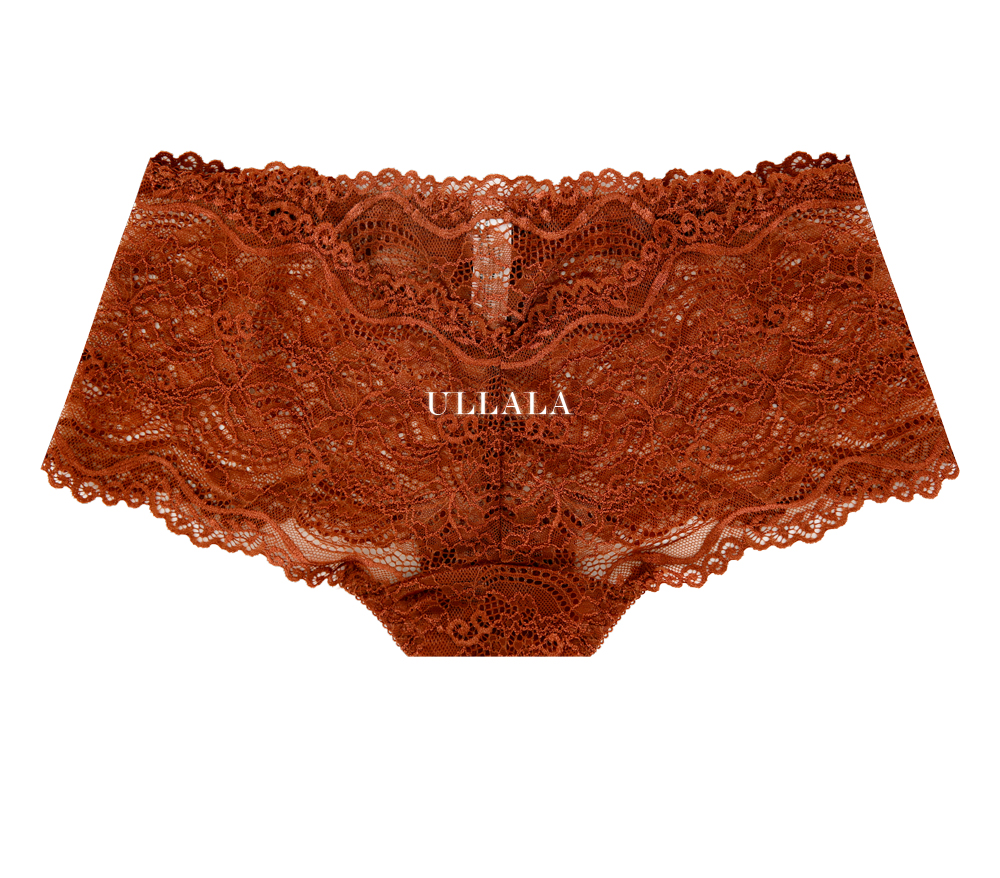 Coral Wedding Sexy Lace C Cup Wong Pong Bra Pantie