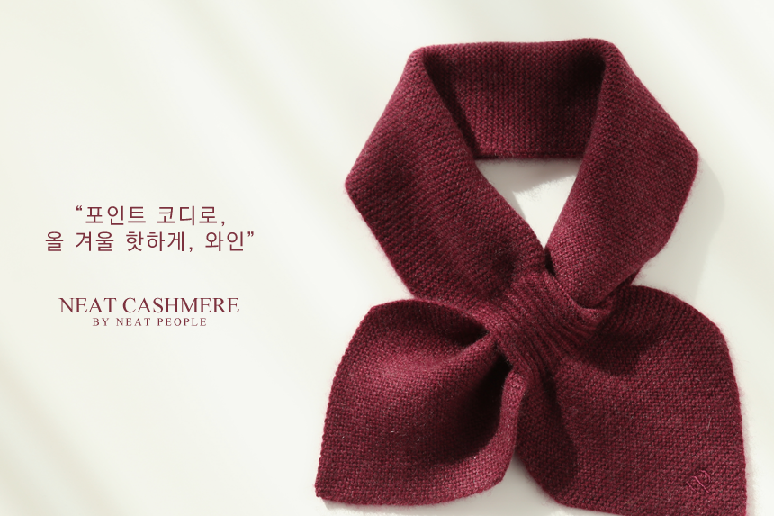 Mongolian Cashmere 100 Petit Shawl Muffler Seoul S