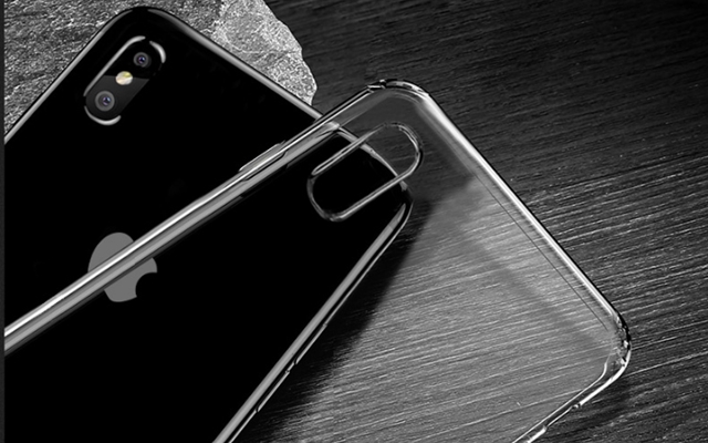 Na Hao Real Slim iPhone X Case Transparent Jelly R