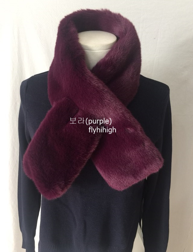 Fake fur eco fur shawl celebrity sponsor fake fur 