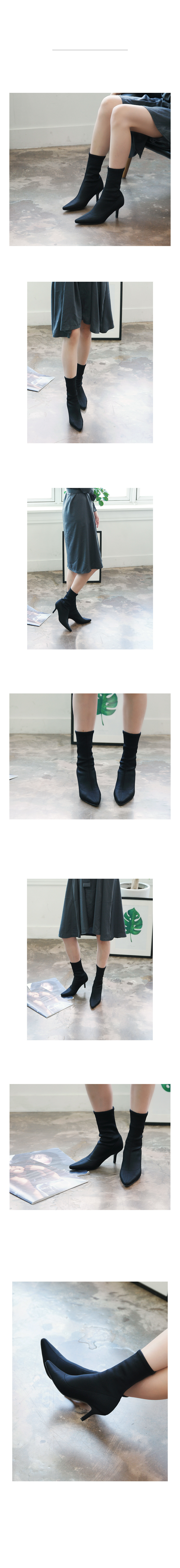 Suede Simple Angle Boots Secret Bobby Anchor Knit 