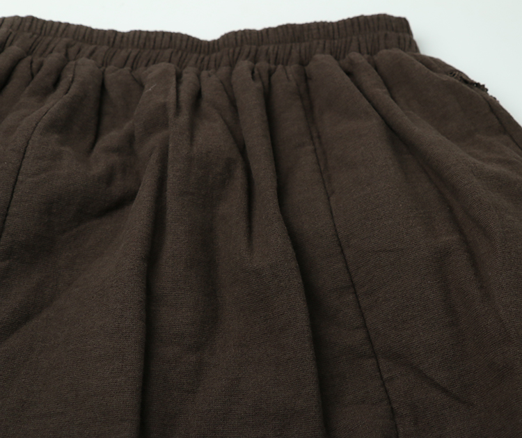 Winter embroidered skirts Long skirt lace Volume B