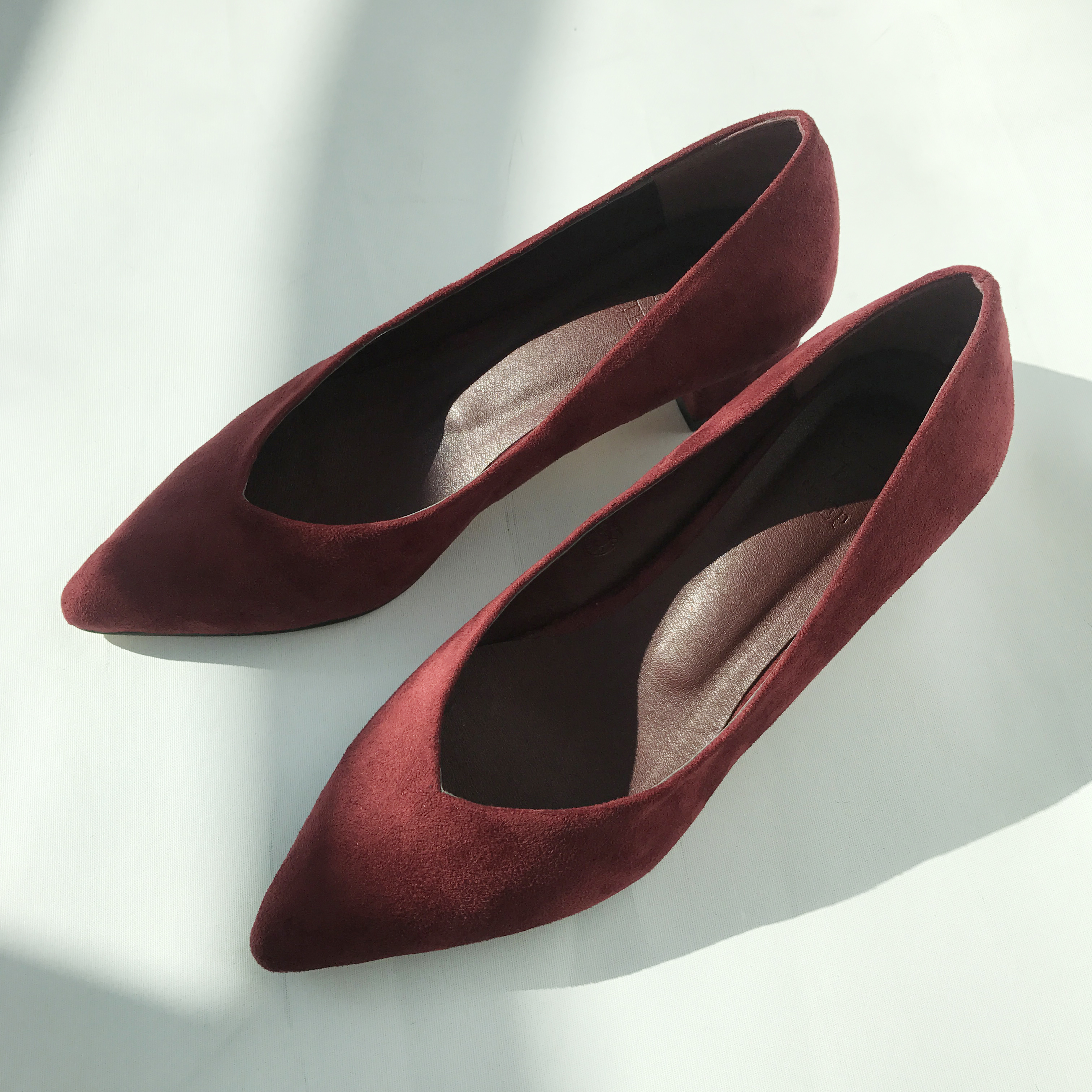 Suede stiletto midsole 5cm black, wine, beige 2017