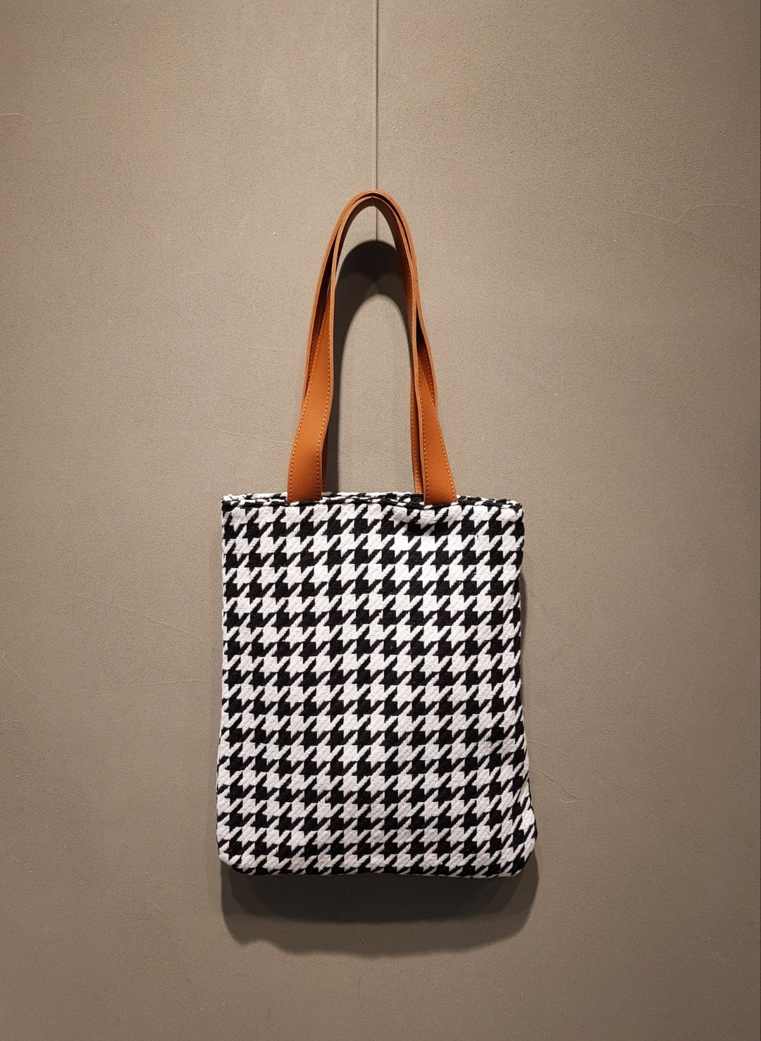 Glen Check Shopper 4 COLOR Winter Eco Bag Pretty B