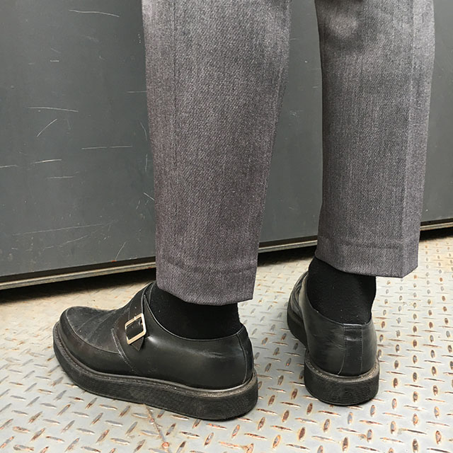 Single Monk Strap Chopper 1COL Men's Shoes Casu