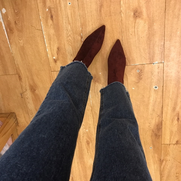 Suede Span Angle 225 - 260 Butterfly Boots Free Sh