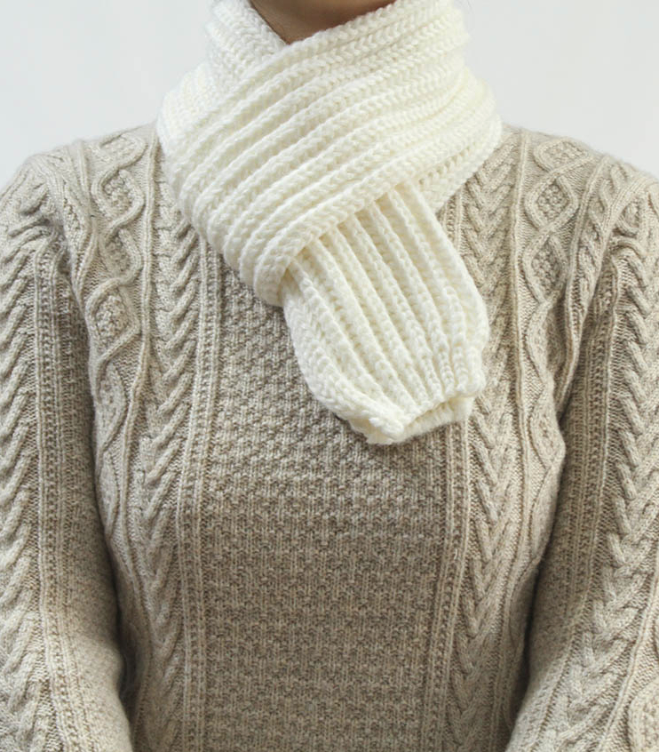 1 + 1 Unisex Petit Shawl Knit Muffler Gift Wrap Wo