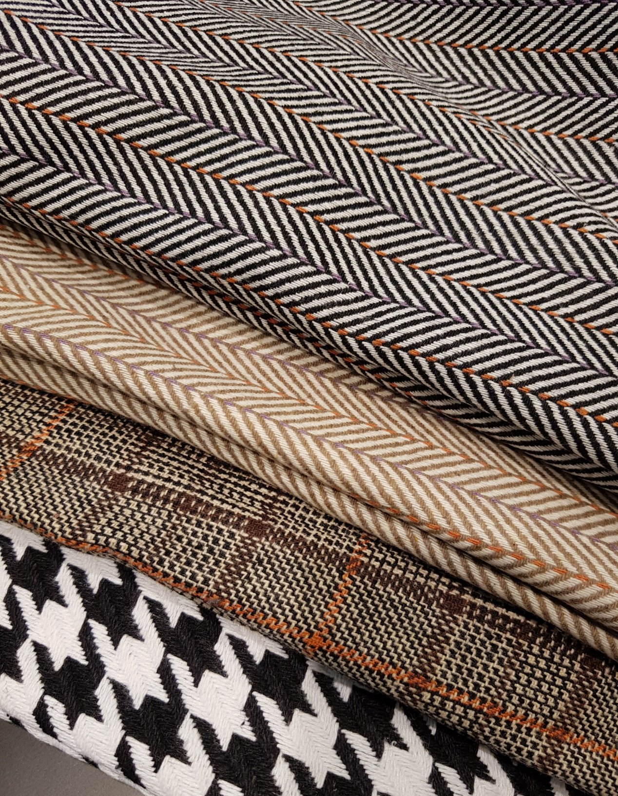 Glen Check Shopper 4 COLOR Winter Eco Bag Pretty B