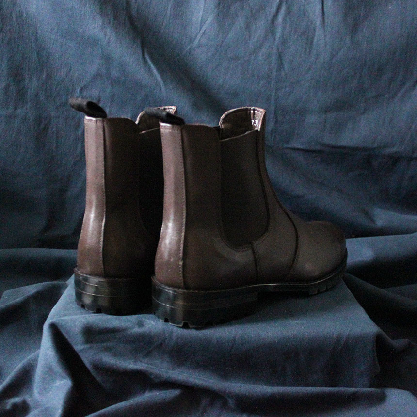 Natural cowhide leather handmade sof de mood Chels