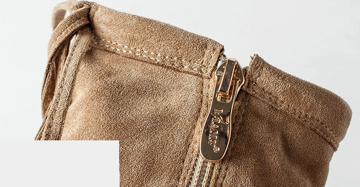 Thong Suede Angle Boots Women's Winter Middle A