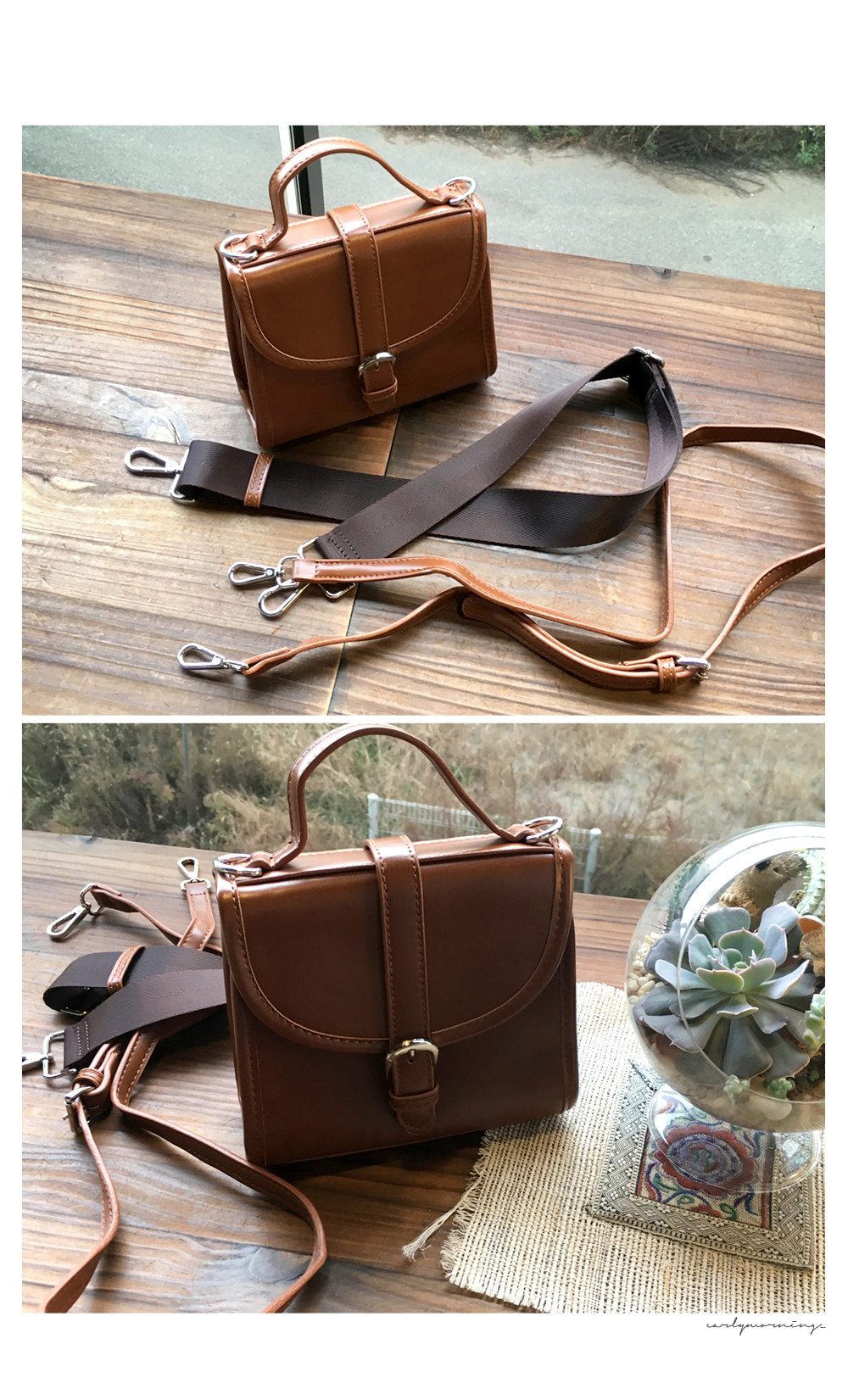 Early Morning Luxurious flared A-line knit skirt b