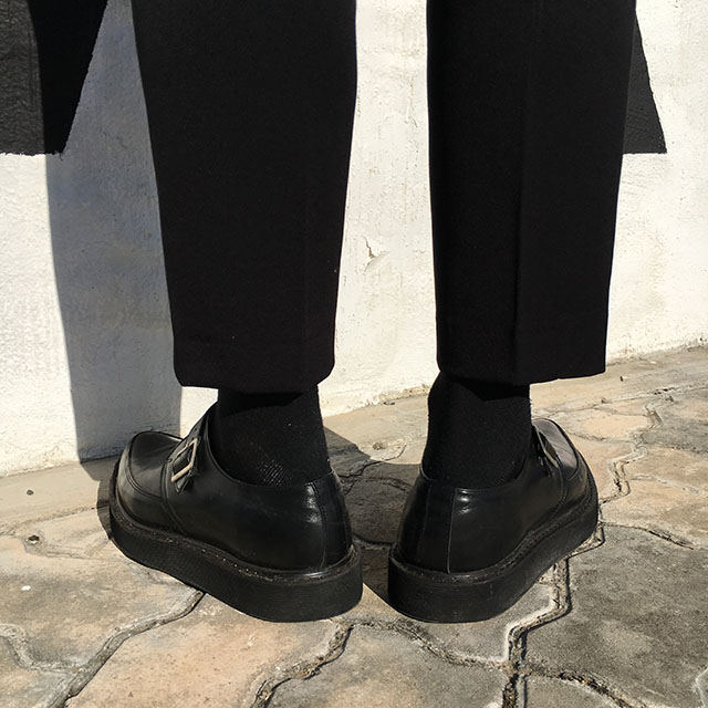 Single Monk Strap Chopper 1COL Men's Shoes Casu