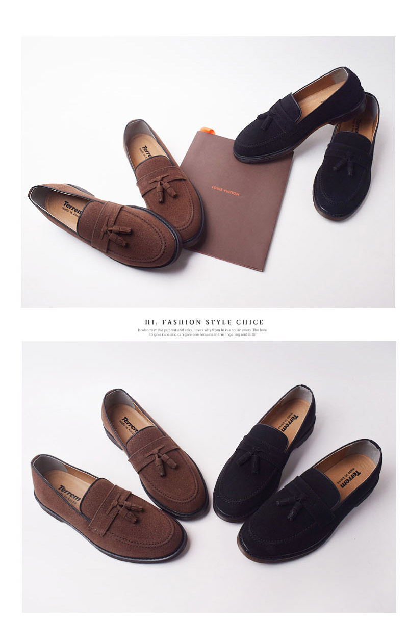 Men's suede loafers Penny Daily Casual Shoes Au