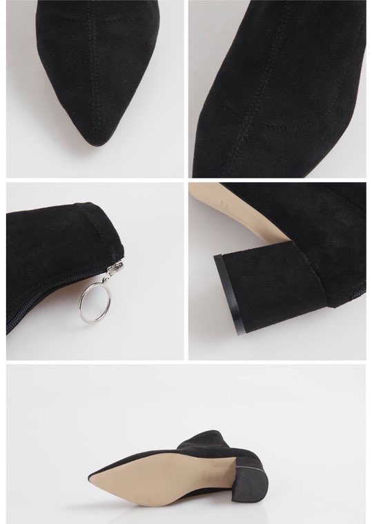 Suede Span Angle 225 - 260 Butterfly Boots Free Sh