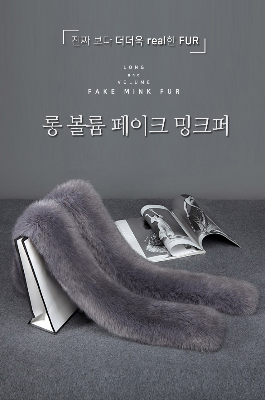 Rabbit Shawl Mink Muffler Fall Cashmere Women Wome