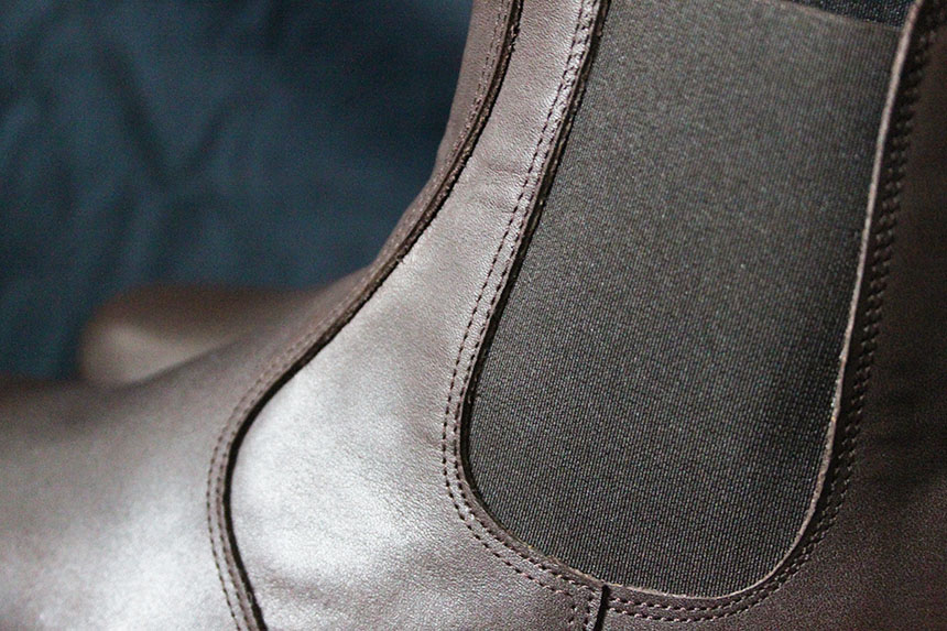 Natural cowhide leather handmade sof de mood Chels