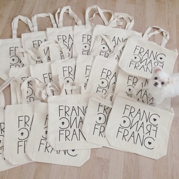 Noel De France Franc Eco Bag