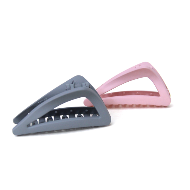 Hair Accessories 536 Triangular Matte Tong Hairpin