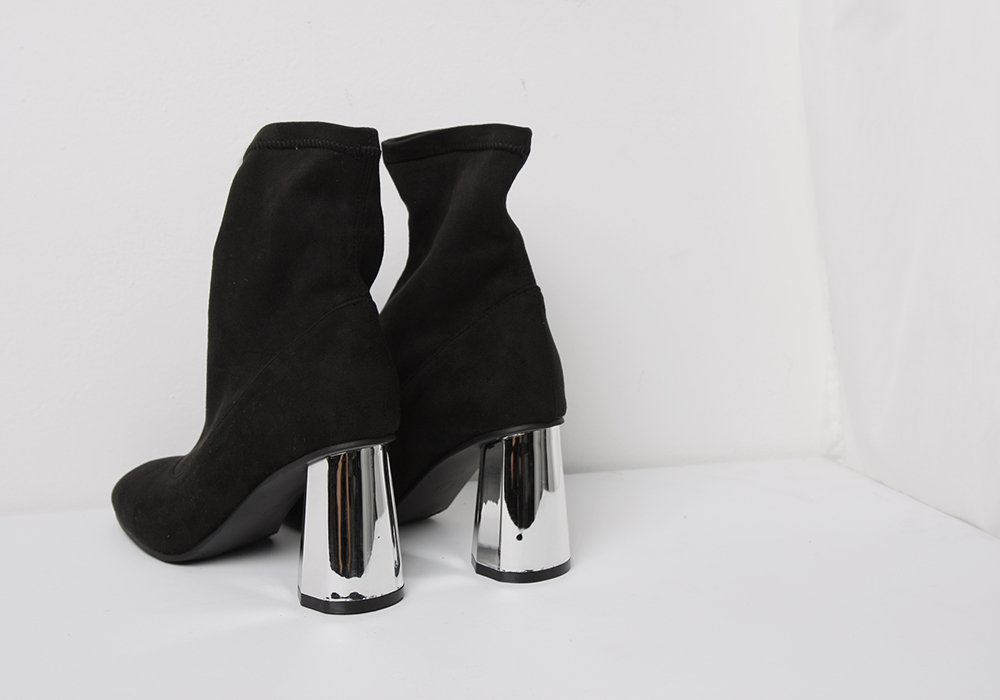 Silver Sheep Suede Span Angle Boots Warm Winter