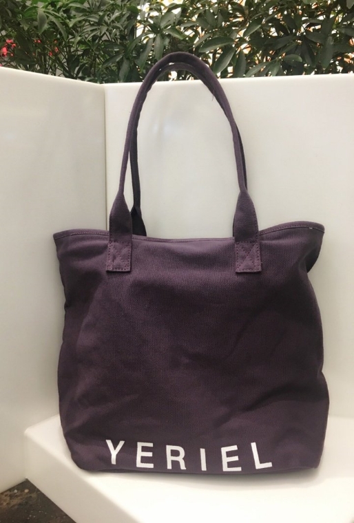 Zipper Eco Bag 4color Canvas Cloth Bag Shoulder Ba