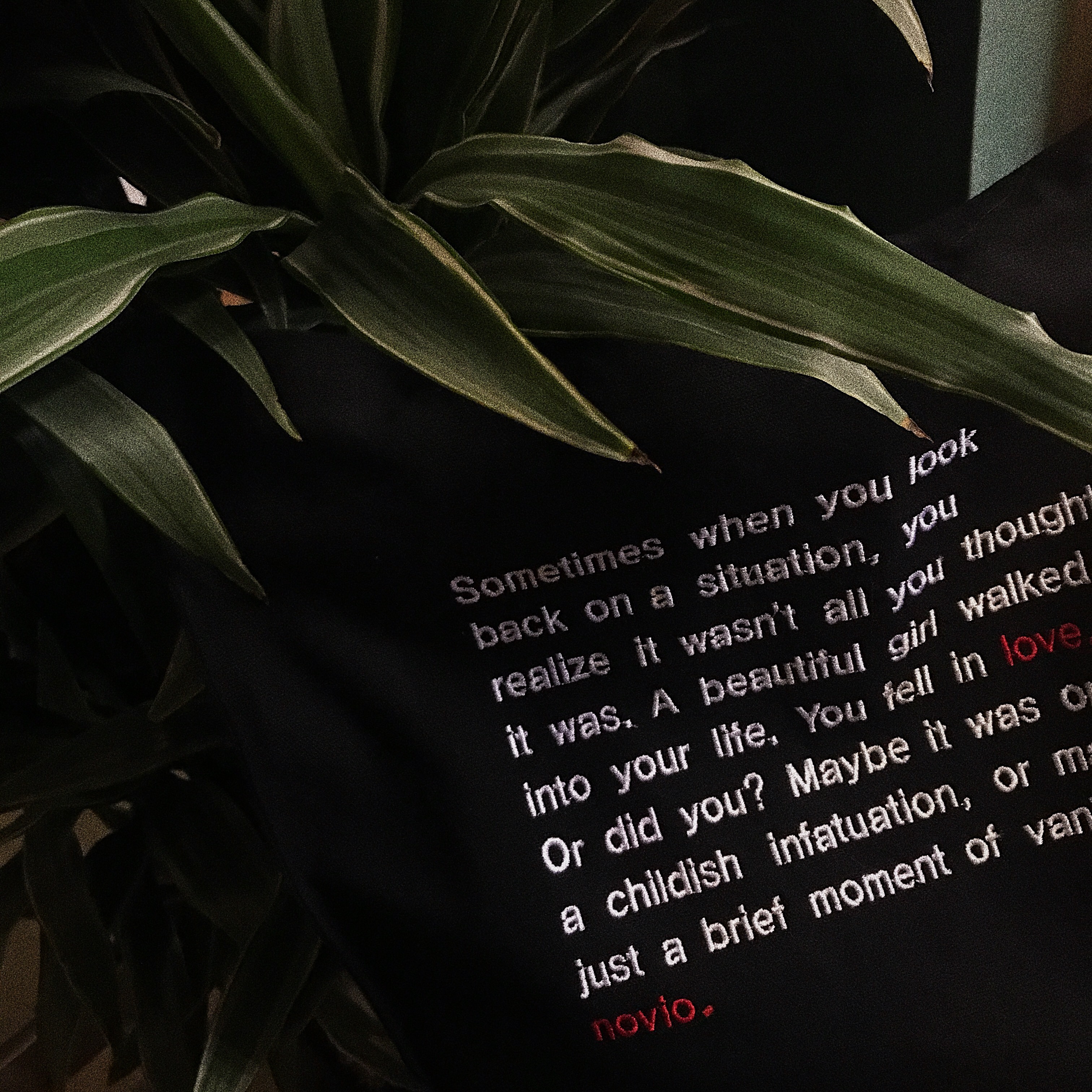 Novio Bromel Eco Bag _ Black Daily Back Couple Bag